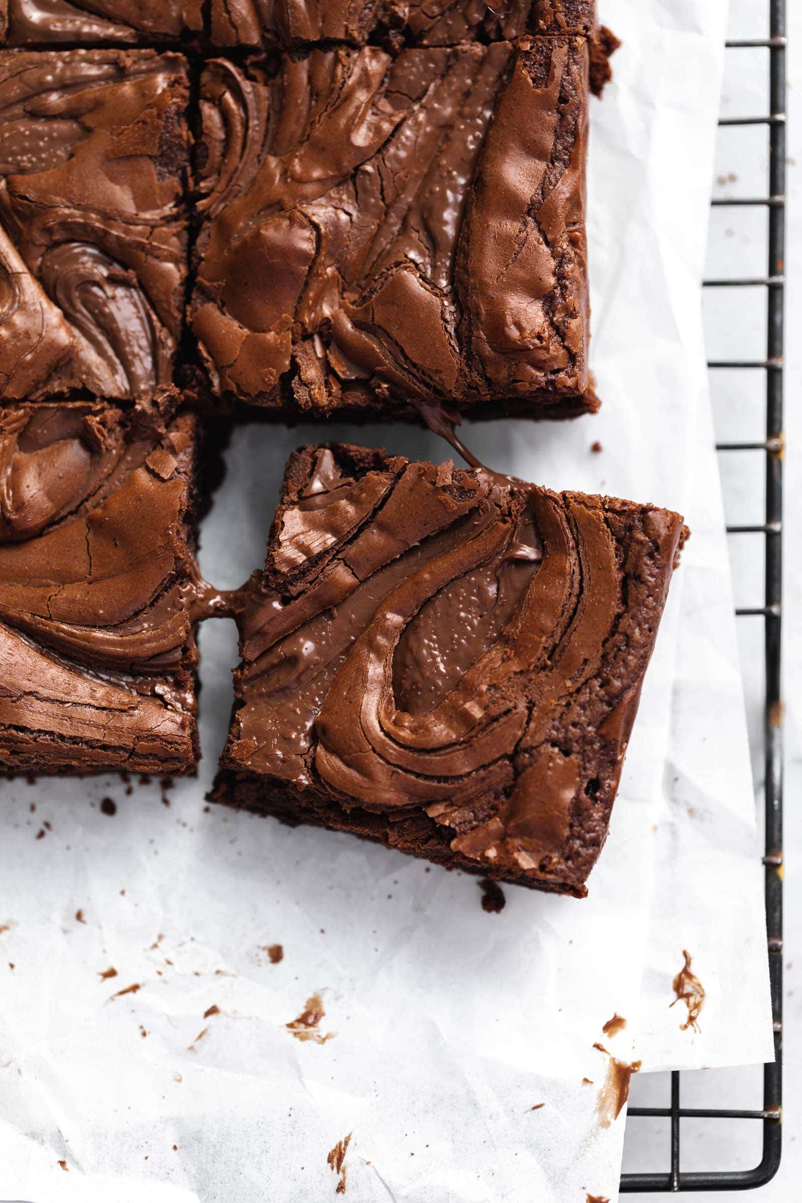 brownies with nutella swirl recipe - Article 3